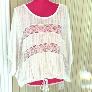 Free people white top